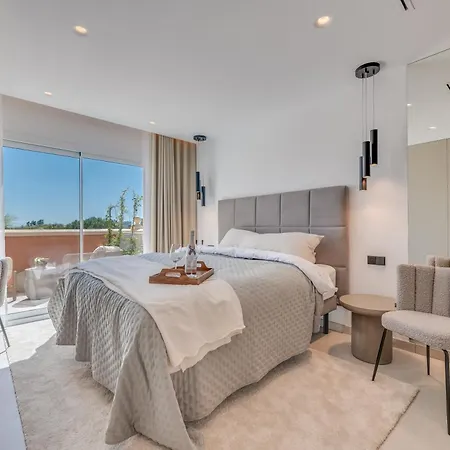 Apartmán Luxury 3 Bdrm With Private Pool And Stunning Sea Views Marbella